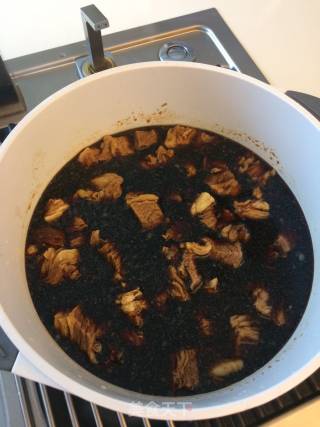番茄胡萝卜炖牛腩的做法步骤：4