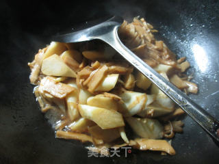 水笋烧茭白的做法步骤：11