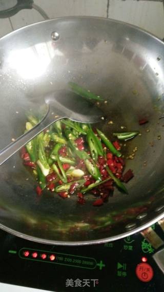 小炒四季豆的做法步骤：7