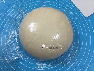 花生酱挤挤卡通汤种面包的做法步骤：7