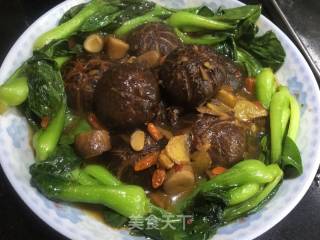 香菇小青菜的做法步骤：3