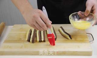 妙搭烘焙 | 食谱 | 时尚又百搭的美味双色棋格小饼干的做法步骤：9