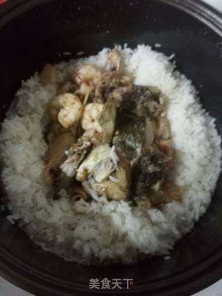 鱼虾饭的做法步骤：9