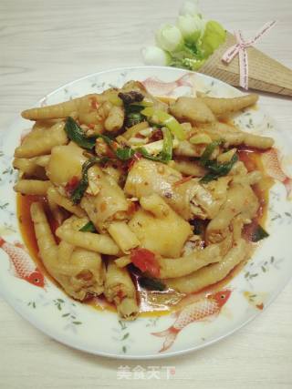 红烧鸡爪的做法步骤：10
