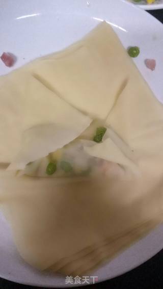 脆皮百叶卷的做法步骤：7