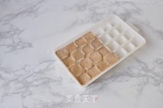 花生酱夹馅玛德琳的做法步骤：2