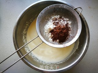 夹心巧克力奶油蛋糕的做法步骤：6