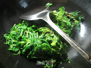香干炒荠菜的做法步骤：3
