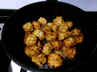 酥香萝卜丸子的做法步骤：6