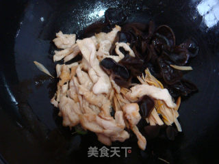 醋溜木须鸡片的做法步骤：7