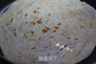千层手抓饼的做法步骤：12