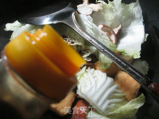 油豆腐香菇白菜的做法步骤：6