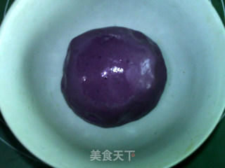 【法国】花生酱香蕉紫薯小土司的做法步骤：5