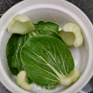 清蒸狮子头的做法步骤：4
