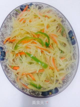 醋溜土豆丝的做法步骤：6