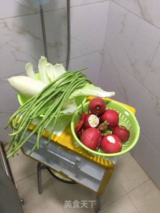 泡萝卜（花開自制）的做法步骤：2