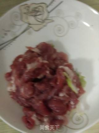 豆角炒肉的做法步骤：3