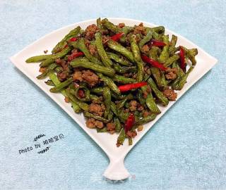 干煸豆角的做法步骤：12