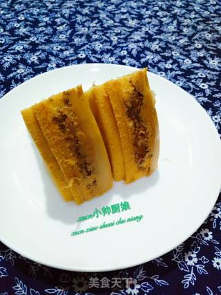 酸奶肉松蛋糕~戚风酸奶版做法的做法步骤：12