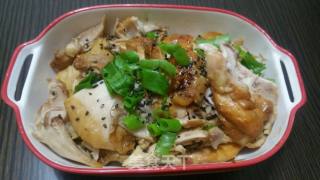 电饭锅版手撕鸡腿的做法步骤：4