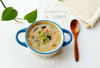 胡萝卜皮蛋瘦肉粥的做法步骤：13