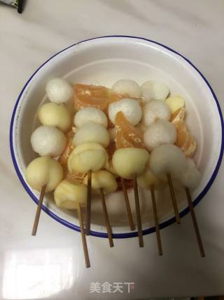 冰糖葫芦的做法步骤：2