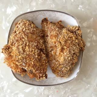 奥尔良香酥鸡翅的做法步骤：10