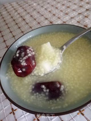 山药红枣小米粥的做法步骤：6