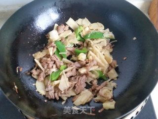 冬笋炒肉片的做法步骤：6