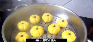 老少咸宜的糯米南瓜豆沙包的做法步骤：8