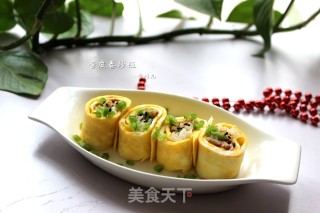 【山东】蛋卷炒饭的做法步骤：8