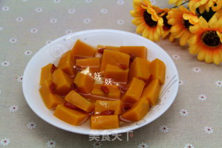 枸杞蜂蜜蒸南瓜的做法步骤：5