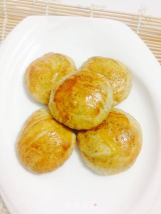 绿茶桂花饼的做法步骤：19