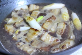 蕨菜黄豆炖肉的做法步骤：8