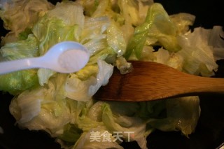 【北京】蚝油生菜的做法步骤：4