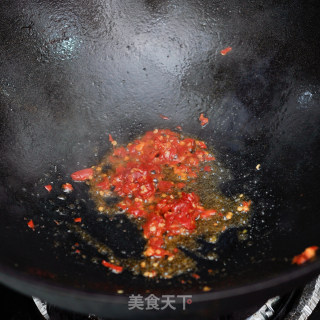 蚕豆炒蛋皮的做法步骤：6