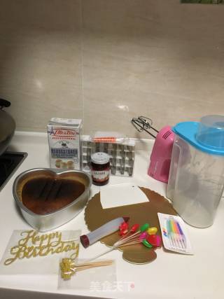 生日蛋糕的做法步骤：1