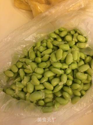 传统菜肴：腌菜花毛豆米的做法步骤：3