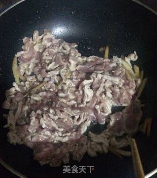【山东】京酱肉丝的做法步骤：4