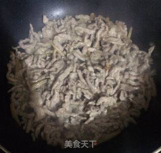 【山东】京酱肉丝的做法步骤：5