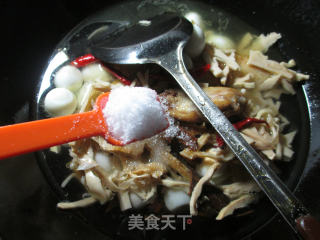 【宁波】鹌鹑蛋水笋烧中翅的做法步骤：7