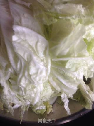 白菜炖老豆腐的做法步骤：2