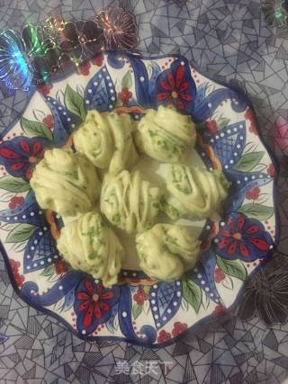 葱香鸡蛋花卷的做法步骤：9