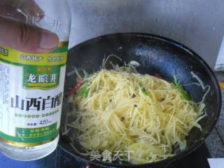 【东北】酸辣土豆丝的做法步骤：14