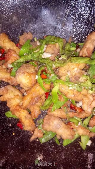 椒盐排条的做法步骤：6