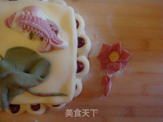 【山东】花样面食枣花糕之《吉庆有余》的做法步骤：14