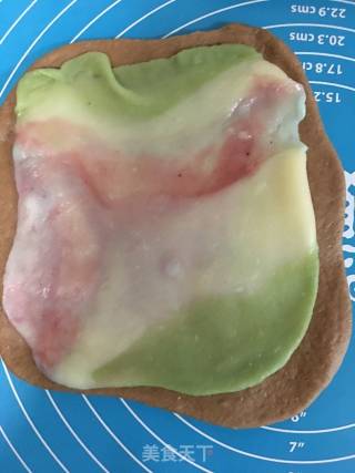 可可彩色麻薯软欧包的做法步骤：6
