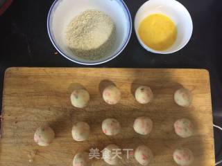 【东北】芝士土豆丸子的做法步骤：8
