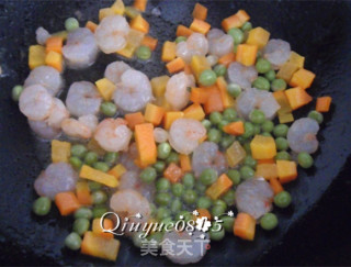【浙江】虾仁豆腐的做法步骤：7