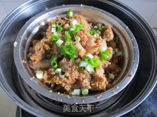 【四川】川味粉蒸肉的做法步骤：7